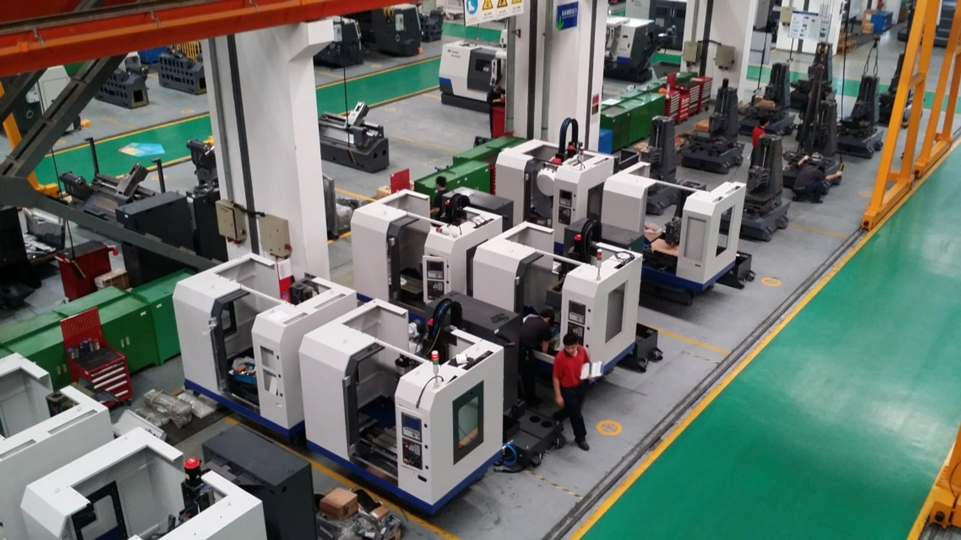 WEIDA CNC Precision Manufacturing Plant and Vertical Machining Centers